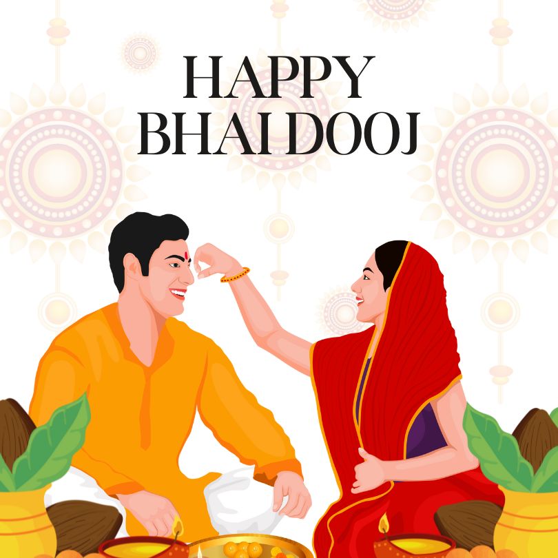 Happy Bhai Dooj Wishes 2025, Quotes and Greetings